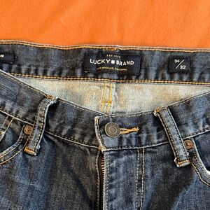 Lucky Brand Men's Dark Blue Slim Jeans